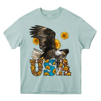 Arona Western Usa Eagle Heavy Core Tee - LillyAllenDesigns
