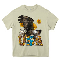 Mossy Western Usa Eagle Heavy Core Tee - LillyAllenDesigns