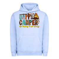 Pigment Grape Ice Happy Camper Be Happy Or Go Away Urban Hoodie - CowhideDigitalArt