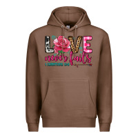 Chestnut love never fails Premium Hoodie - OliviaCreatesArt