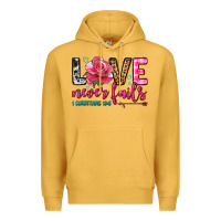 Mustard love never fails Premium Hoodie - OliviaCreatesArt