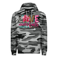 Slate Camo love never fails Premium Hoodie - OliviaCreatesArt