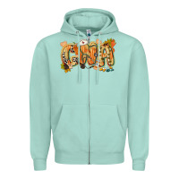 Seafoam fall cna Zipper Hoodie - CowGirlArtShop