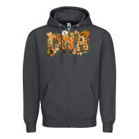Smoke fall cna Zipper Hoodie - CowGirlArtShop