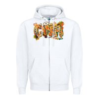 White fall cna Zipper Hoodie - CowGirlArtShop