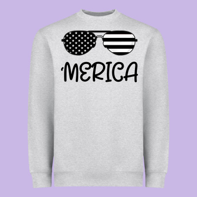 Merica Heavyweight Sweatshirt Designed By Bettercallsaul