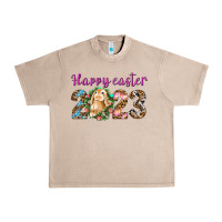 French Oak Happy Easter 2023 Urban Heavy Tee - BundleAndBundleShop