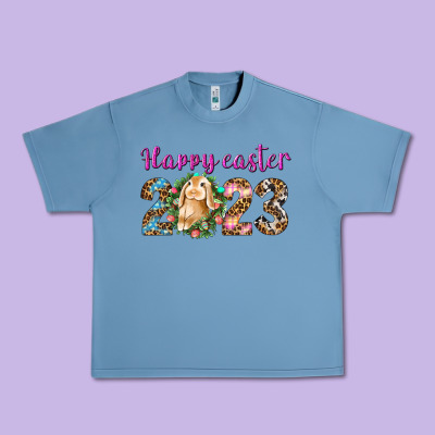 Happy Easter 2023 Urban Heavy Tee Designed By Bundleandbundleshop