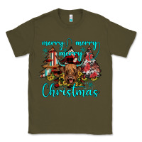 Army Green merry christmas Classic Tee - JahusDesignShop