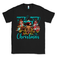 Black merry christmas Classic Tee - JahusDesignShop