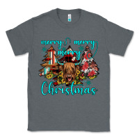 Charcoal Heather merry christmas Classic Tee - JahusDesignShop