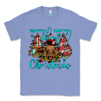 Colony Blue merry christmas Classic Tee - JahusDesignShop
