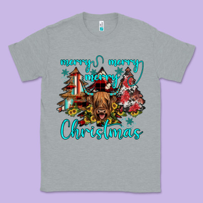 Merry Christmas Classic Tee Designed By Jahusdesignshop