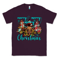 Plum merry christmas Classic Tee - JahusDesignShop