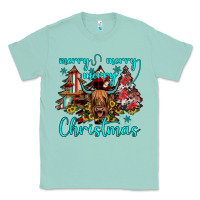 Seafoam merry christmas Classic Tee - JahusDesignShop