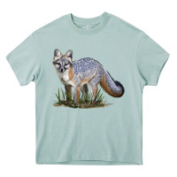Arona Gray Fox Heavy Core Tee - LillyAllenDesigns