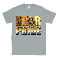Heather Grey Western Bear Pride LGBTQ+ Classic Tee - BundleAndBundleShop