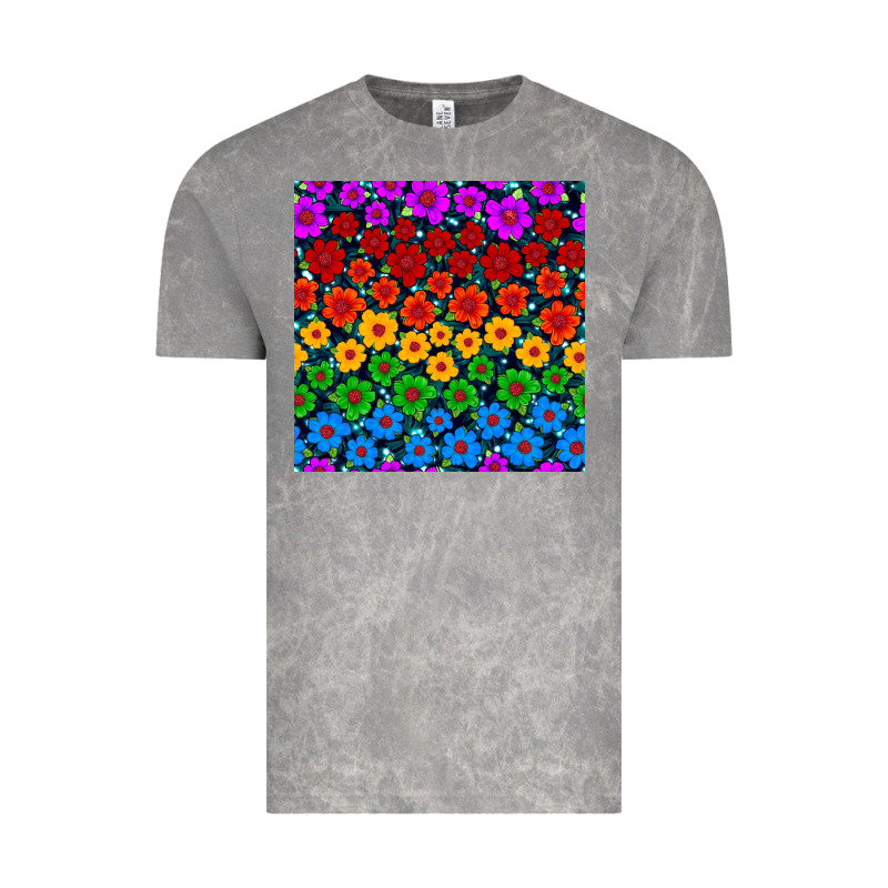 Pride Lgbtq Flowers Seamless Pattern Vintage Tee by BundleAndBundleShop | Teevron