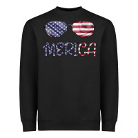 Black Merica Heavyweight Sweatshirt - Bettercallsaul