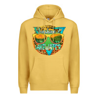 Antique Gold sunshine & lakewater Premium Hoodie - JahusDesignShop