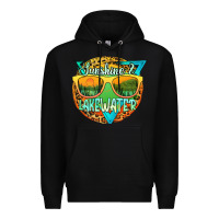 Black sunshine & lakewater Premium Hoodie - JahusDesignShop