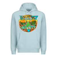 Blue Mist sunshine & lakewater Premium Hoodie - JahusDesignShop