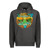 Charcoal Heather sunshine & lakewater Premium Hoodie - JahusDesignShop