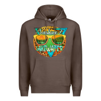 Coffee sunshine & lakewater Premium Hoodie - JahusDesignShop