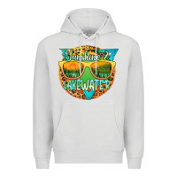 Dove Grey sunshine & lakewater Premium Hoodie - JahusDesignShop