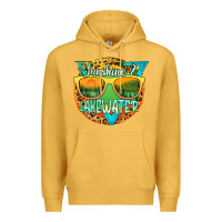 Mustard sunshine & lakewater Premium Hoodie - JahusDesignShop