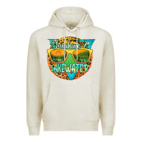 Oatmeal Heather sunshine & lakewater Premium Hoodie - JahusDesignShop