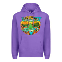 Purple sunshine & lakewater Premium Hoodie - JahusDesignShop