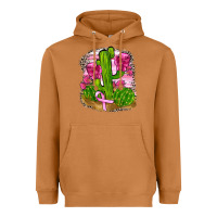 Meerkat breast cancer cactus Heavyweight Hoodie - FaDigitalArtStudio