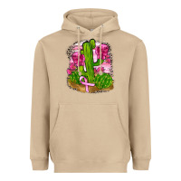 Mushroom breast cancer cactus Heavyweight Hoodie - FaDigitalArtStudio