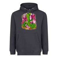 Smoke breast cancer cactus Heavyweight Hoodie - FaDigitalArtStudio