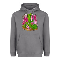Storm breast cancer cactus Heavyweight Hoodie - FaDigitalArtStudio