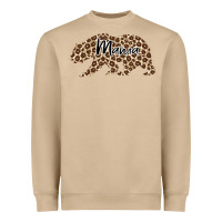 Mama Leopard Heavyweight Sweatshirt | Teevron