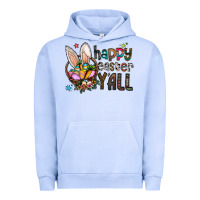 Pigment Grape Ice happy easter y all Urban Hoodie - CowhideDigitalArt