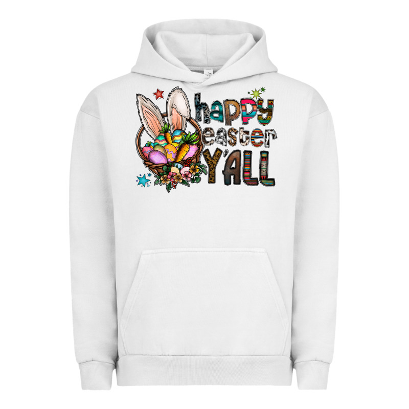 Happy Easter Y All Urban Hoodie by CowhideDigitalArt | Teevron
