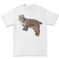 White Bobcat Premium Tee - LillyAllenDesigns