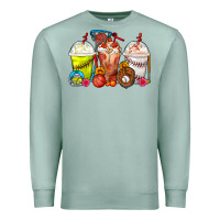 Seafoam Softball Basketball Baseball Sports Coffee Cups Premium Sweatshirt - FaDigitalArtStudio