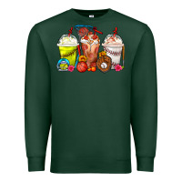 Sports Green Softball Basketball Baseball Sports Coffee Cups Premium Sweatshirt - FaDigitalArtStudio