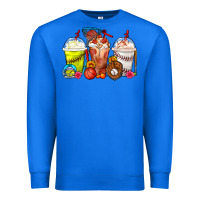 True Royal Softball Basketball Baseball Sports Coffee Cups Premium Sweatshirt - FaDigitalArtStudio