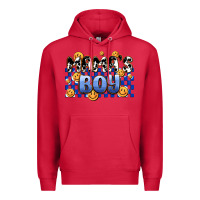 Cardinal mama's boy olivia Premium Hoodie - OliviaCreatesArt