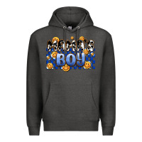 Charcoal Heather mama's boy olivia Premium Hoodie - OliviaCreatesArt
