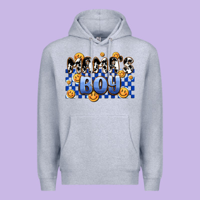 Mama's Boy Olivia Premium Hoodie Designed By Oliviacreatesart