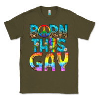Army Green Western Born This Gay Classic Tee - BundleAndBundleShop