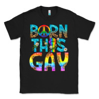 Black Western Born This Gay Classic Tee - BundleAndBundleShop