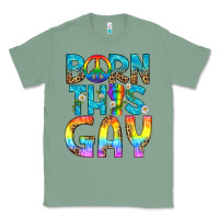 Sage Western Born This Gay Classic Tee - BundleAndBundleShop