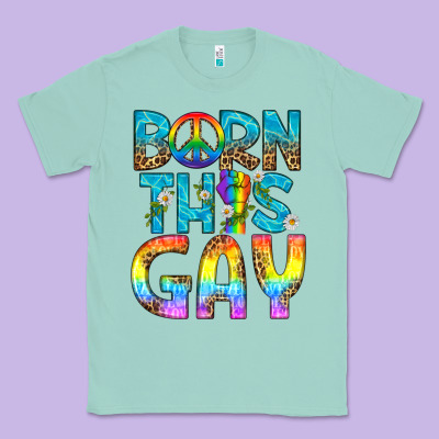 Western Born This Gay Classic Tee Designed By Bundleandbundleshop